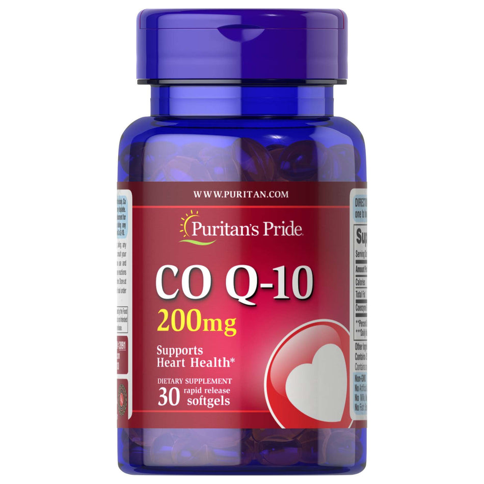 Q-SORB™ CoQ10 200 (30 kapslar, 200 mg)