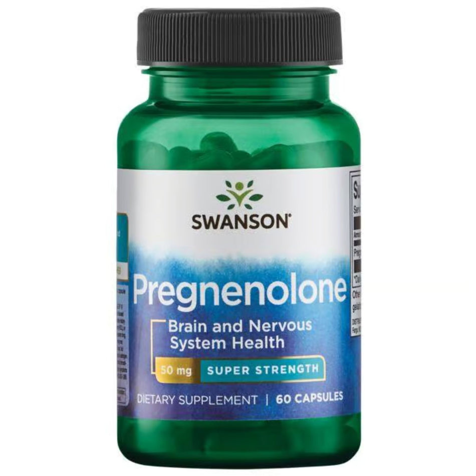 Pregnenolon (60 kapsler, 50 mg)