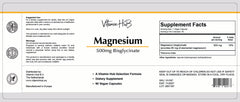 Magnesium glycinate 500mg \ 90 Veg. Kapseln
