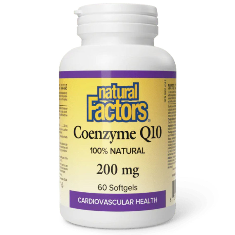 Coenzyme Q10 (60 softgels, 200mg)