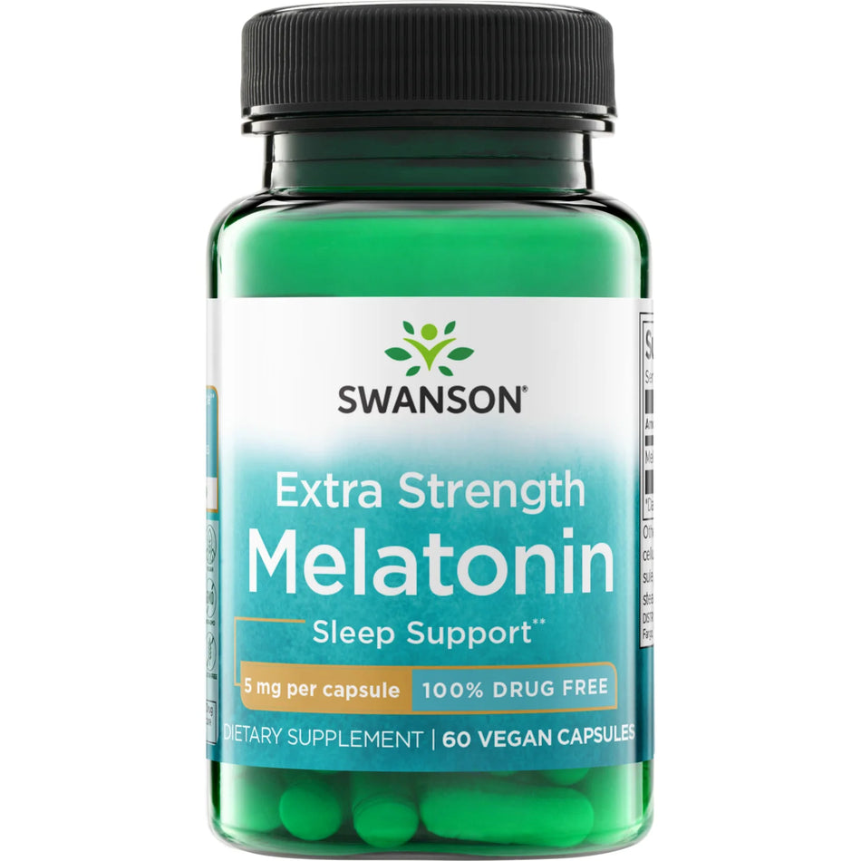 Extra Strength Melatonin 5mg \ 60 capsules