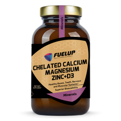 Chelated Calcium Magnesium Zinc+D3 (90 Tabs)