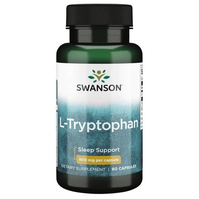 SW1502 - L-Tryptophan 500mg (60 Caps, 500mg)