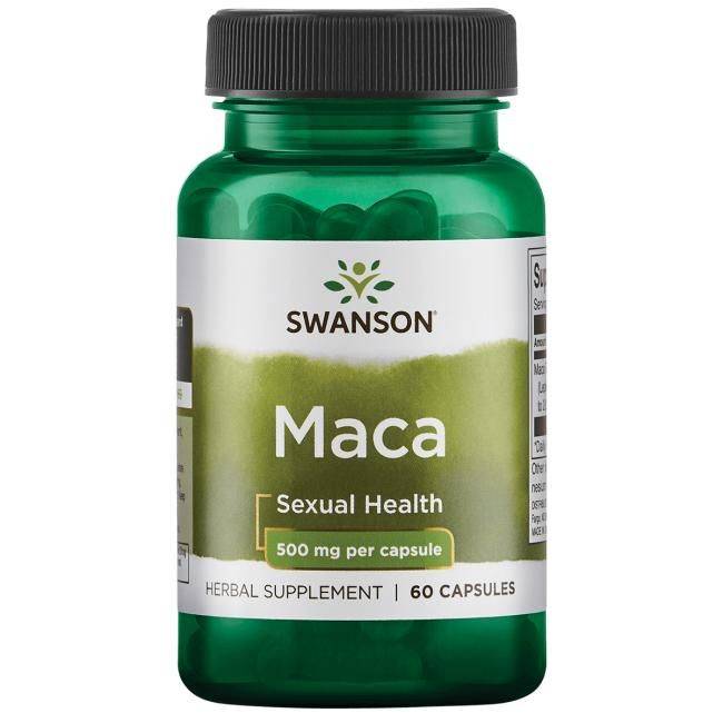 SWP011 - Maca Extract 4:1 (60 Caps, 500mg)