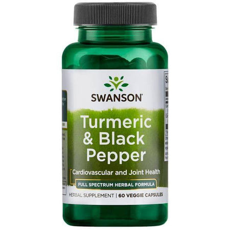 SW1613 -  Turmeric & Black Pepper (60 V-Caps, 600mg) 