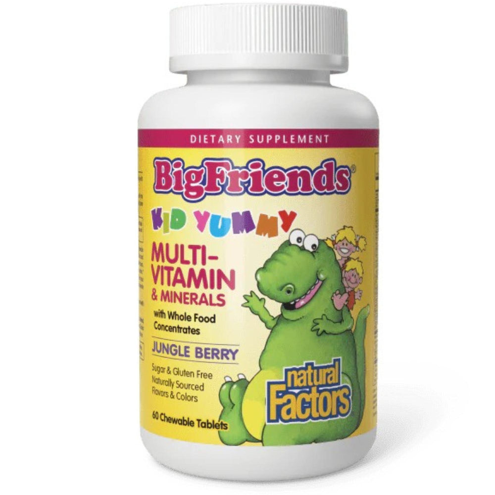 Kids Yummy Multi-Vitamin & Minerals ⑊ 60 Chew. Tablets