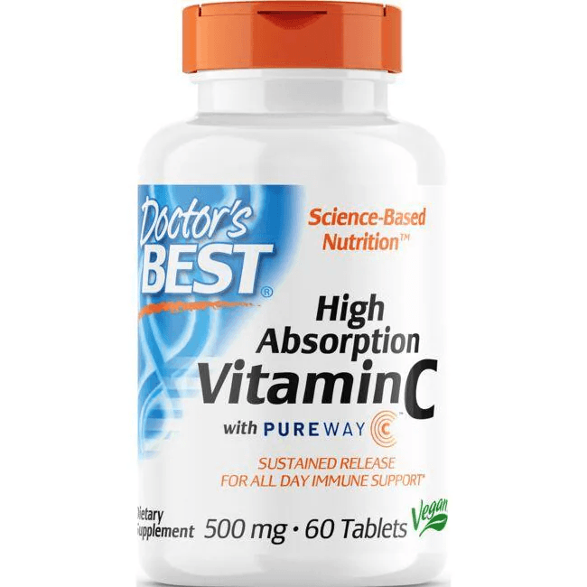 vitanetshop - DB165 -  PureWay-C 1,000 mg w/Bioflavonoids (60 Tabs, 1000mg)  - front