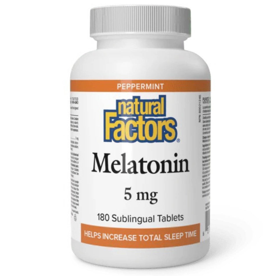 Melatonin 5 (180 sublingual tablets, 5mg)