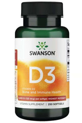 Vitamin D-3 5000 (250 Kapseln, 125mcg)