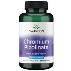 Chromium  Picolinate (200 caps, 200mcg)