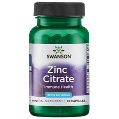 Zinc Citrate (60 Caps, 30mg)