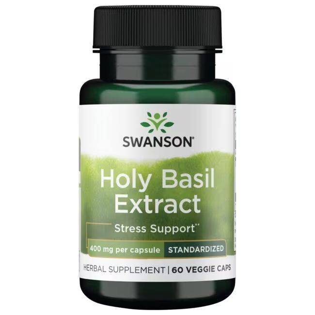 Heiliges Basilikum Extrakt (60 V‑Kapseln, 400 mg)