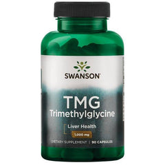 TMG Trimethylglycine (90 Caps, 500mg)